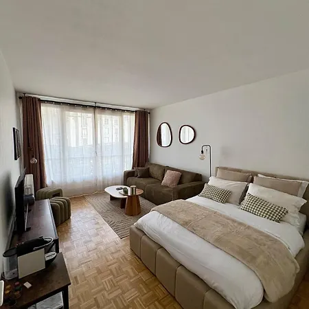 Typical Parisian With Balcony, Eiffel Tower